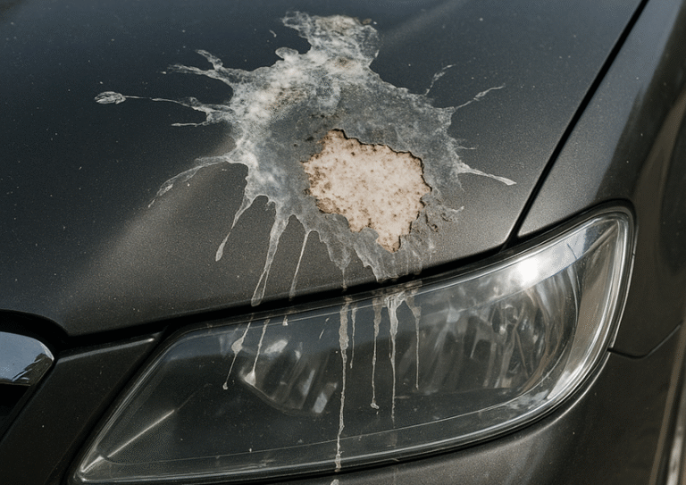 Uszkodzony lakier po ptasich odchodach – czy da się to naprawić?